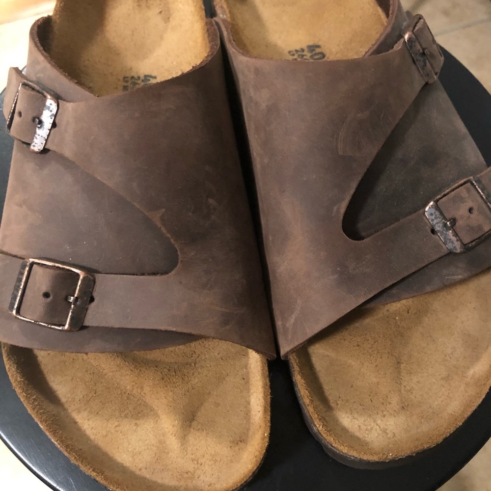 Birkenstock ‘Zurich’ in brown leather